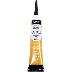 Konturówka do szkła/ceramiki Pebeo Cerne Relief 20ml, Złota/Rich Gold